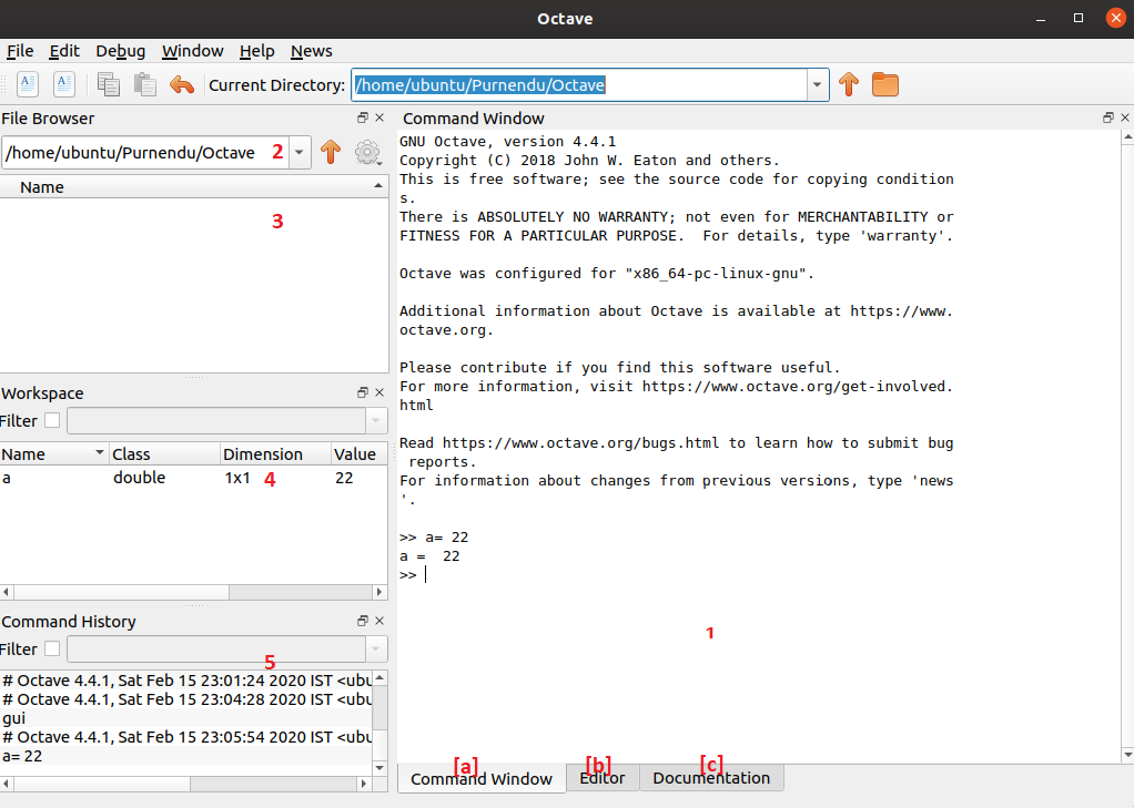 Octave Graphical Environment